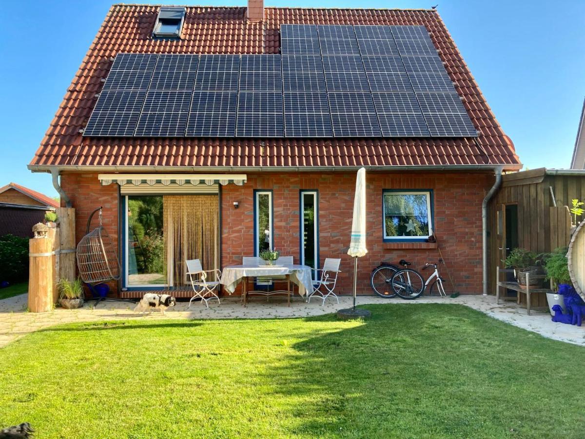 Ferienhaus Elisenhuus mit Wallbox Tönning Exterior foto